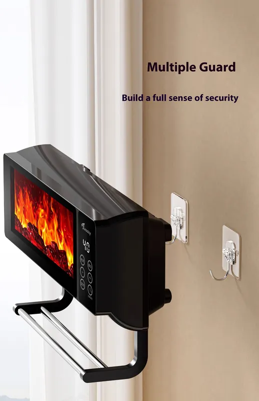 Electric Heater, 2000W, 2000 W, Plastic - view 4