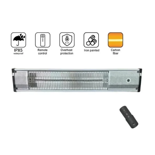 Electric Heater, 2000W, Wall, Waterproof, IPX5 - view 5