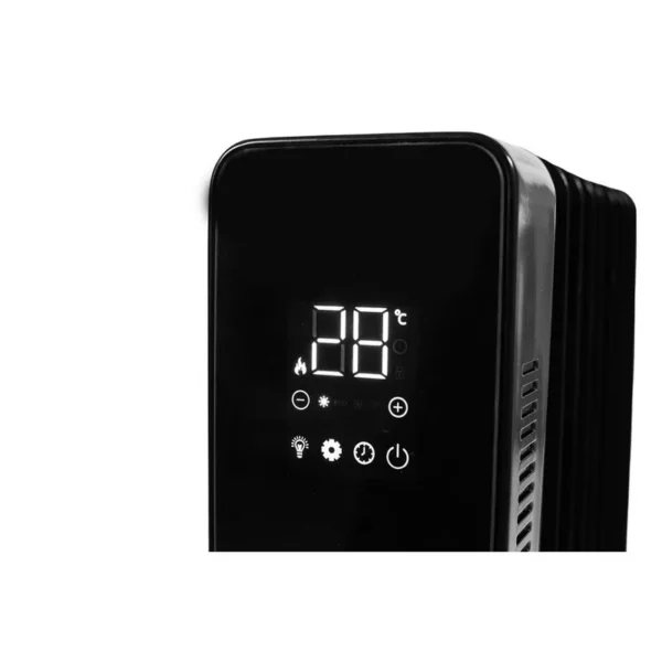 Electric Heater, 9-Fin, 2000W, Plastic - view 4