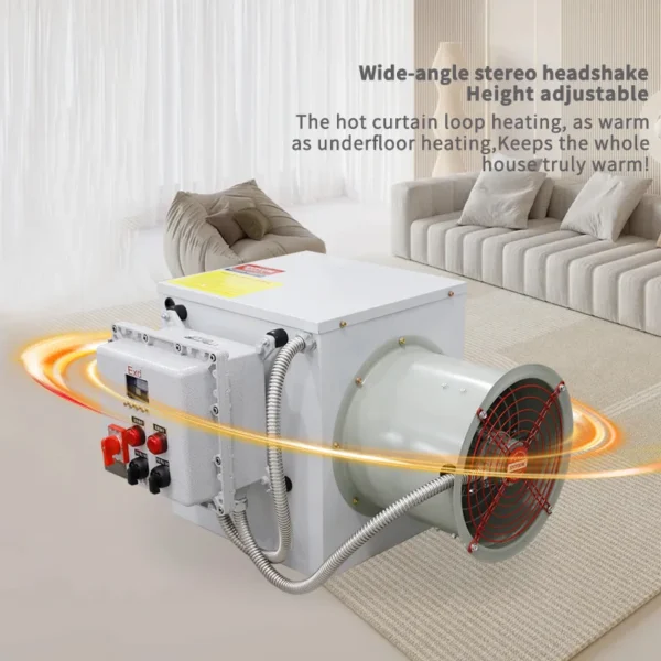 Electric Heater, Explosion-proof, Stainless, Steel - view 4