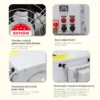 Electric Heater, Explosion-proof, Stainless, Steel - view 6