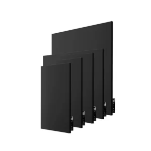 Electric Heater, LCD, 900W, Wall, Aluminum