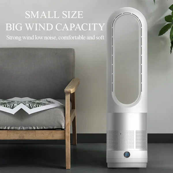 Electric Heater, Portable, 1300w, Plastic - view 4