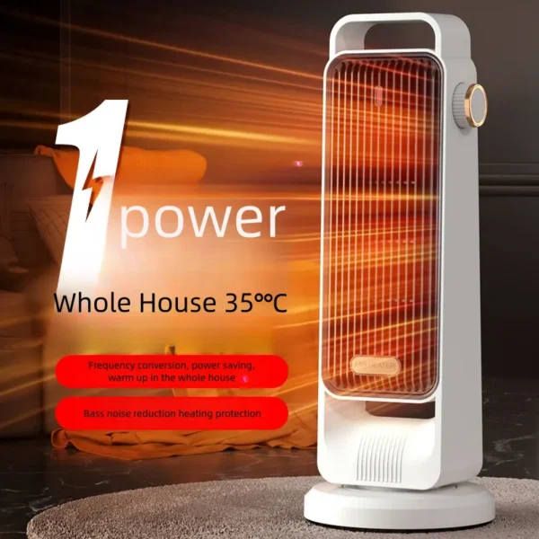 Electric Heater, Portable, 2000w, PTC, 3-speed