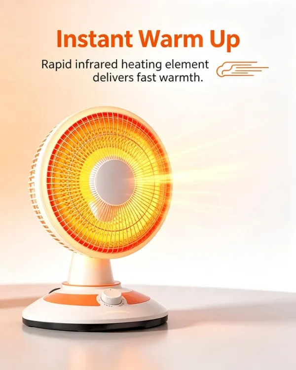 Electric Heater, Portable, 220 V, Alternating current - view 2