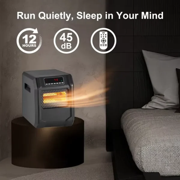 Electric Heater, Portable, Fire resistance ABS - view 5