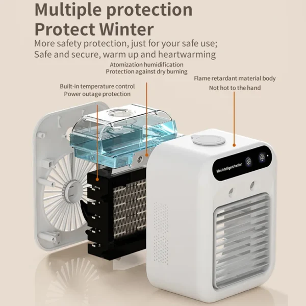 Electric Heater, Portable, PTC - view 3