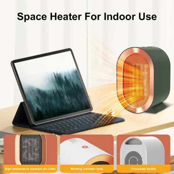 Electric Heater, Portable, PTC - view 5