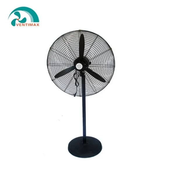 Electric Industrial Exhaust Fan, 750MM, Aluminum, Wall - view 2