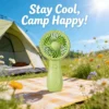 Electric Mini Handheld Fan, USB, Portable - view 3