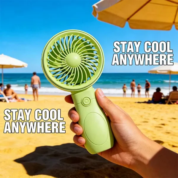 Electric Mini Handheld Fan, USB, Portable - view 4