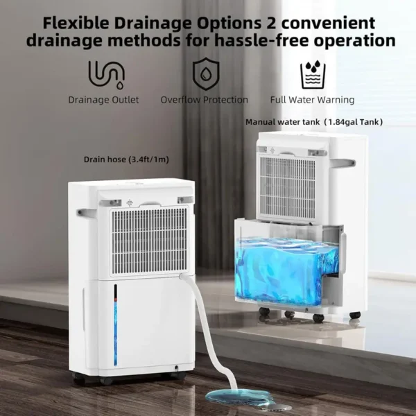 Electric Moisture Absorber Dehumidifier, 20L, 220v-240v 50Hz - view 4