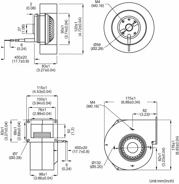 Electric Motor, Centrifugal, Radial, Stainless, Steel - view 5