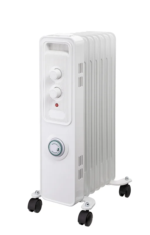 Electric Oil Filled Radiator, Portable, 2000W - view 3