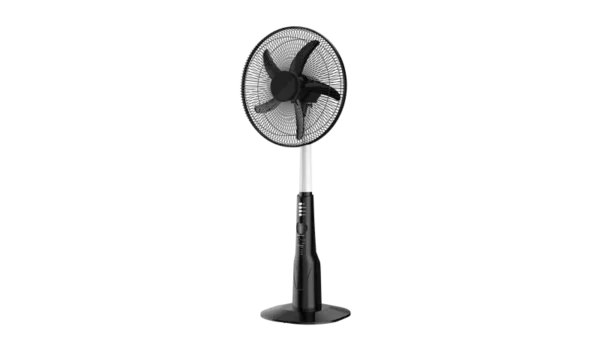 Electric Oscillating Stand Fan, 16/18-Inch, Solar, 12V - view 3