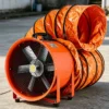 Electric Portable Axial Fan, 14-inch, Aluminum, 220V/380V