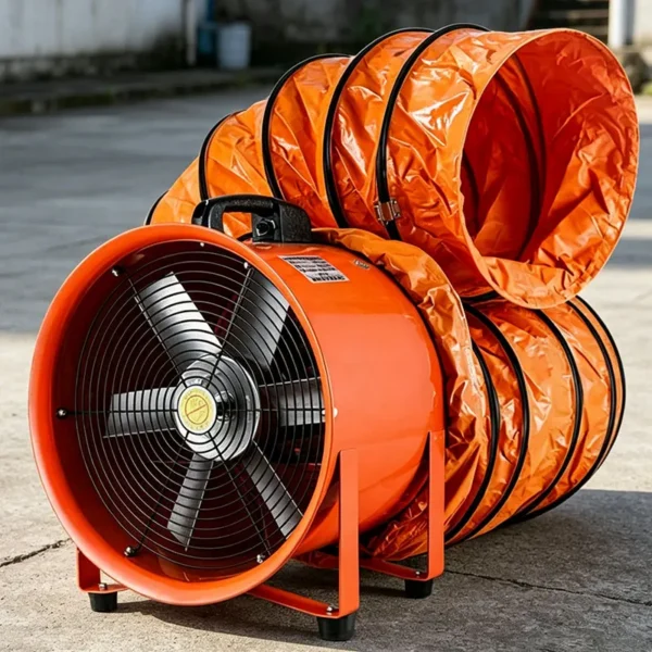 Electric Portable Axial Fan, 14-inch, Aluminum, 220V/380V