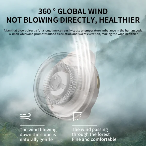 Electric Portable Mini Fan, 5 V, USB - view 4