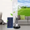 Electric Powered Stand Fan, Solar, 220V - view 3
