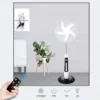 Electric Powered Stand Fan, Solar, 220V - view 6