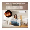 Electric Ptc Ceramic Fan, Portable, Wall, ERP - view 3
