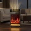 Electric Safety Ptc Fireplace, 12-Hour, 2000 W, Plastic - view 2