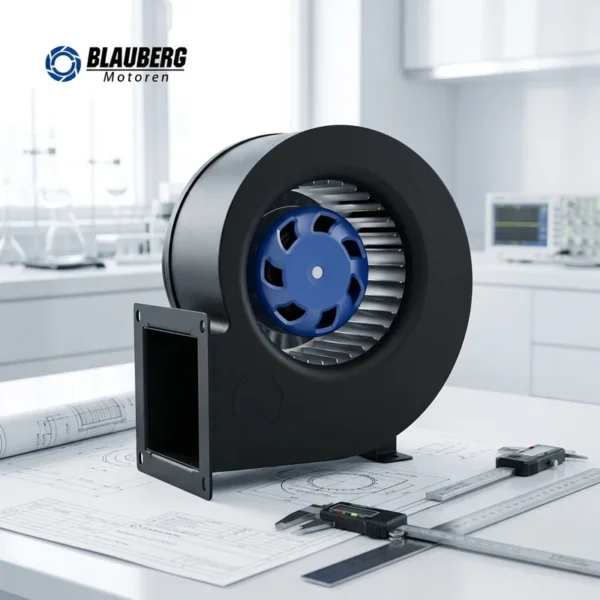 Electric Single Inlet Blower, 180mm, Scroll