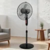 Electric Stand Oscillating Fan, 220V, Plastic