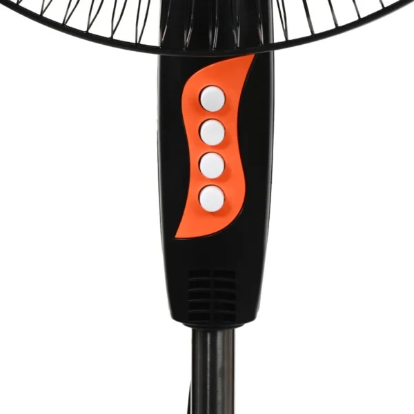 Electric Stand Oscillating Fan, 220V, Plastic - view 2