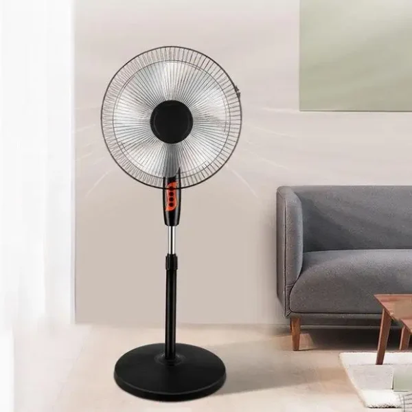 Electric Stand Oscillating Fan, 220V, Plastic - view 4