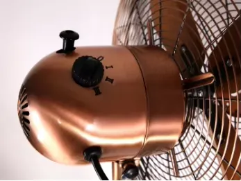 Electric Table Desk Fan, Portable, Metal - view 6