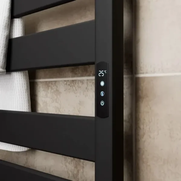 Electric Towel Warmer, Wall, Aluminum - view 2