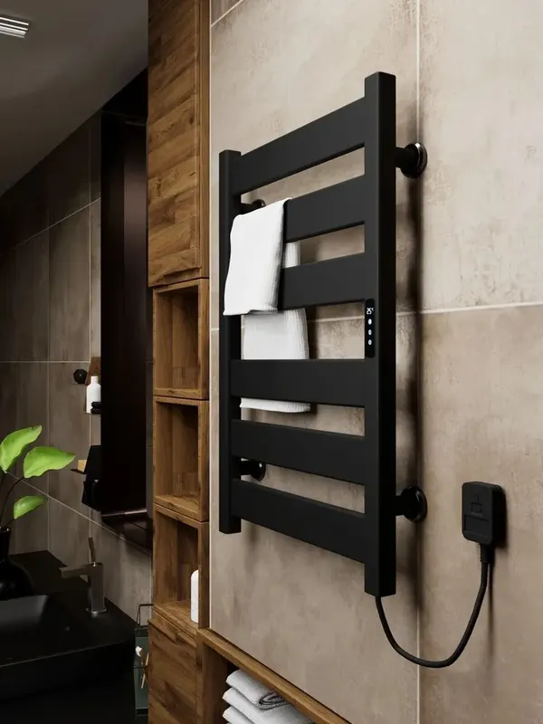 Electric Towel Warmer, Wall, Aluminum - view 4