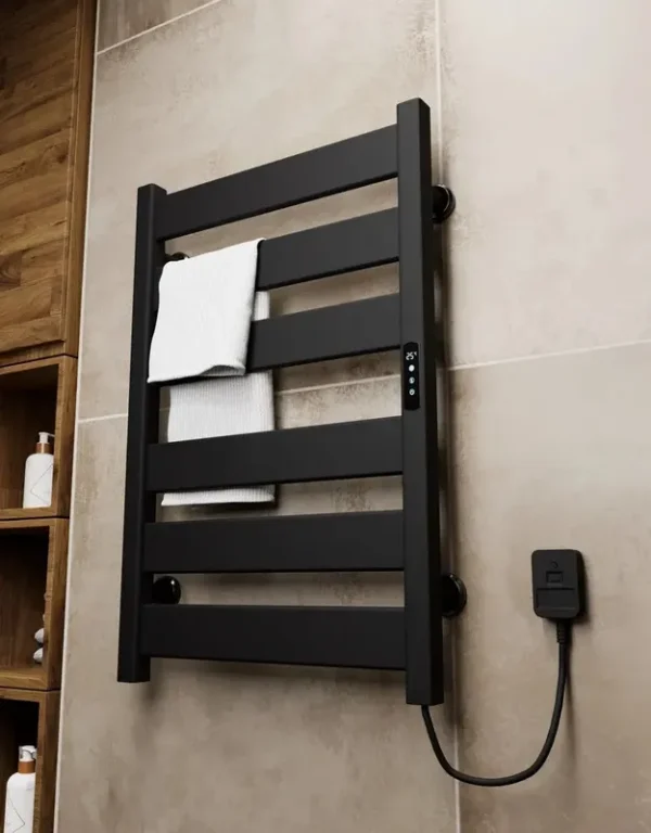 Electric Towel Warmer, Wall, Aluminum - view 5