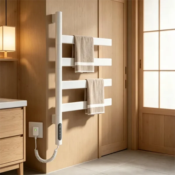 Electric Towel Warmer, Waterproof, Wall - view 2