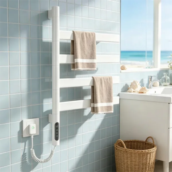 Electric Towel Warmer, Waterproof, Wall - view 3