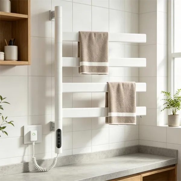 Electric Towel Warmer, Waterproof, Wall - view 4