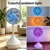 Electric Ventilation Fan, 2-in-1, 70W, Portable, 3-Speed - view 2