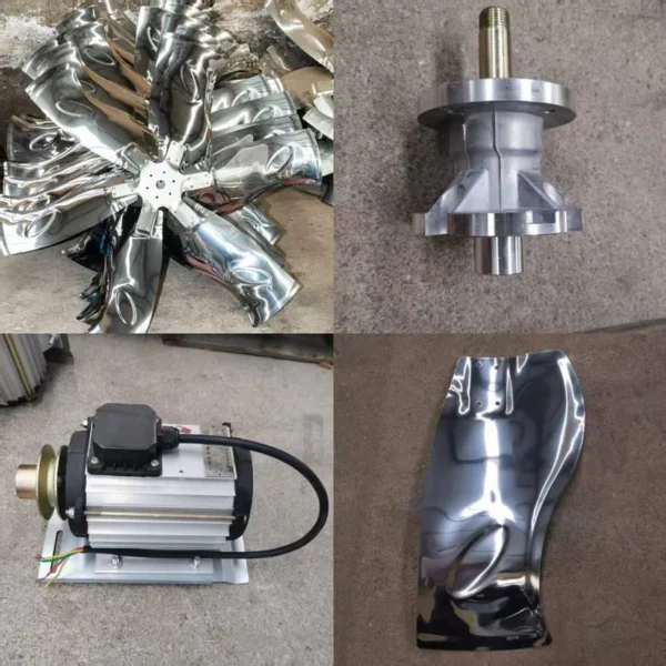 Electric Wall-mounted Axial Fan, 1250mm, 380 V - view 3