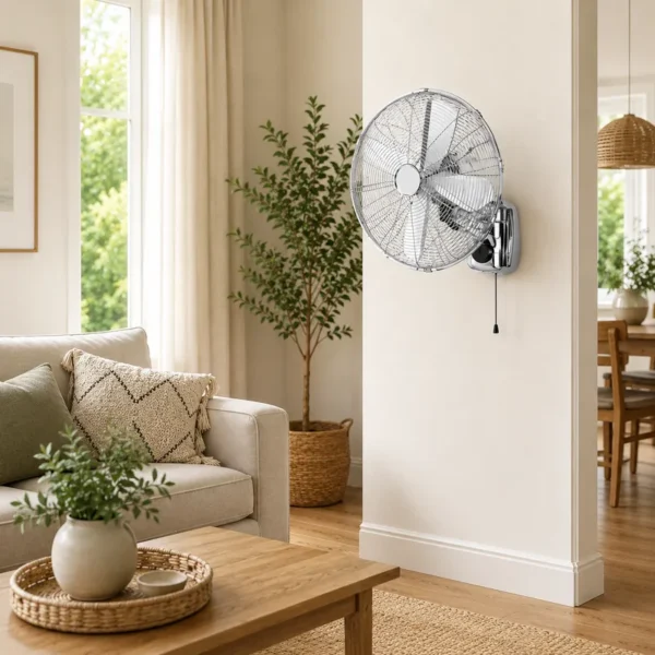 Electric Wall Mounted Fan, Metal - view 3