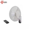 Electric Wall Mounted Fan, Plastic, 16'', 18'' - view 2