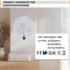 Electric Wall Mounted Fan, Plastic, 16'', 18'' - view 6