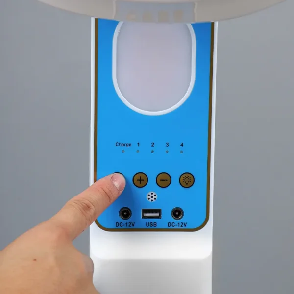 Electrical Rechargeable Standing Fan, 4 - view 5