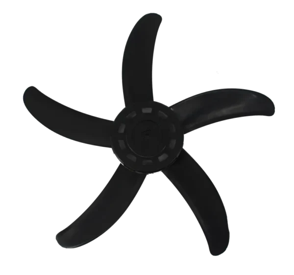 Electronic Stand Floor Fan, Plastic, Electric, Aluminum - view 4