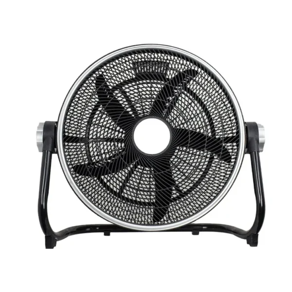 Electronic Stand Floor Fan, Plastic, Electric, Aluminum - view 5