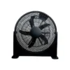 Electronic Stand Floor Fan, Plastic, Electric, Aluminum - view 6