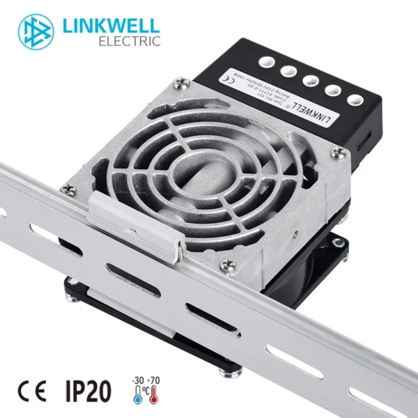 Element Extruded Aluminum Fan, LINKWELL, 220V, 120-230VAC, PTC - view 3