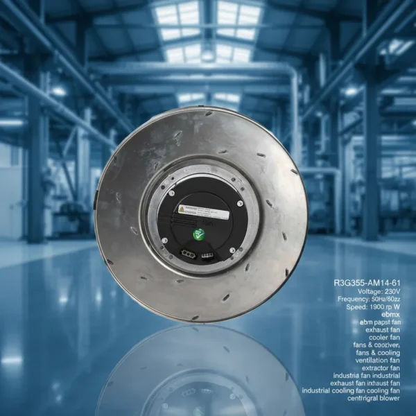 Emb Fan, R3G355-AM14-61, Centrifugal, 230V, 1900rpm - view 2
