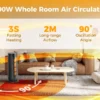 Energy Saving Ceramic Tower, ROHS, 2000W, Portable, PTC - view 6