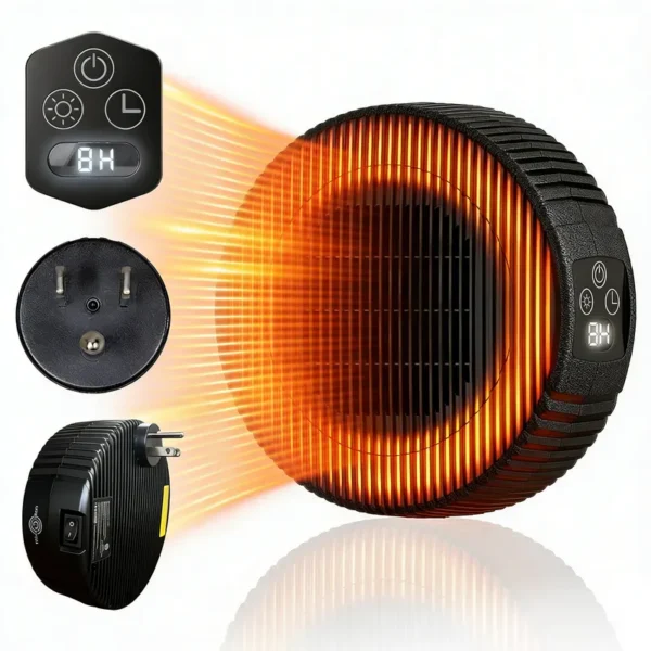 Energy Saving Space Heater, Portable, 600W, PTC